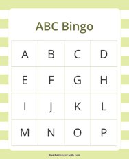 ABC Bingo