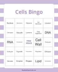 Cells Bingo