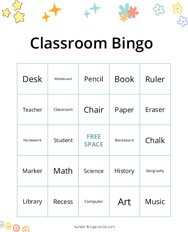 Classroom Bingo