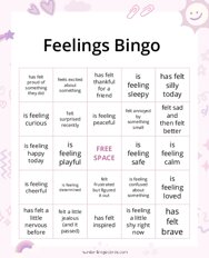 Feelings Bingo
