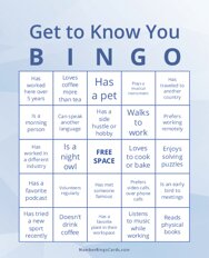 Get to Know You Bingo (Office Edition)