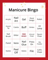 Manicure Bingo