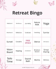 Retreat Bingo