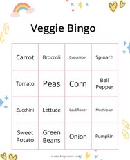 Veggie Bingo